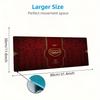 Arsenal F Großes Mauspad Große Gaming-Tischunterlage Rutschfest für Laptop Tablet Großes Mauspad XXL Matte Mini-PC-Spielmatte Mit verriegeltem Rand