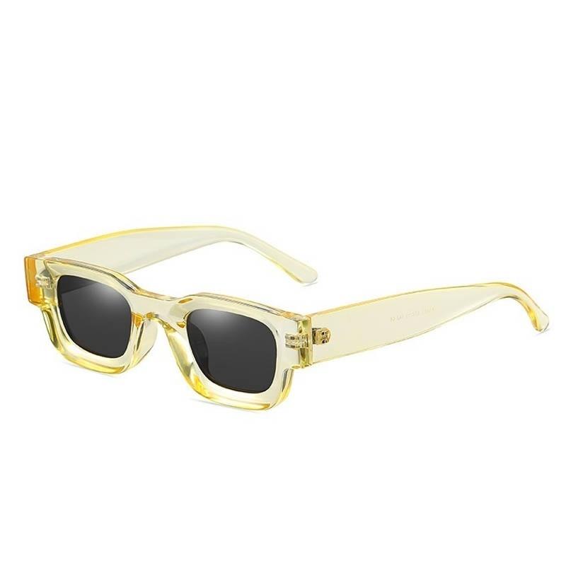 

Small Square Polarized Sunglasses Man Women Retro Trend Tinted Lens Glasses Vintage Anti Dizziness DrivingSun Glasses UV400 As Photos Showing