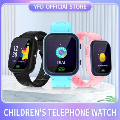 S20 Kids Smart Watch Cartão SIM Chamada de voz Telefone Smartwatch Lbs Localização Sos Câmera fotográfica à prova d'água