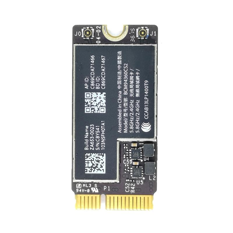 

Wifi Airport Card Original BCM94360CS2 For Book Air 11 13 A1466 A1465 Bluetooth-compatible4.0 2013 2014 2015 2017Year