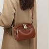 Vintage women's messenger bag, premium leather mini small bag, messenger bag, women's first layer cowhide travel bag