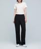 MUSINSA STANDARD Genderless Wide Elastic Waist Slacks [Black]