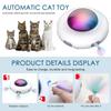 Interactive Toys For Indoor , Automatic Toys, Moving Feather , Fun Exercise & Hair Removal Toy