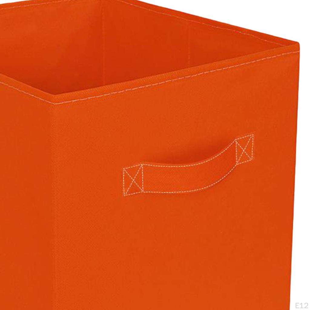 Storage Cube Art Craft Supplies Books Organizer Laundry Hamper Foldable Basket for Study Desk