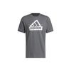 T Shirts Men's Dark Gray Crew Neck Moderate Straight Fit H49666