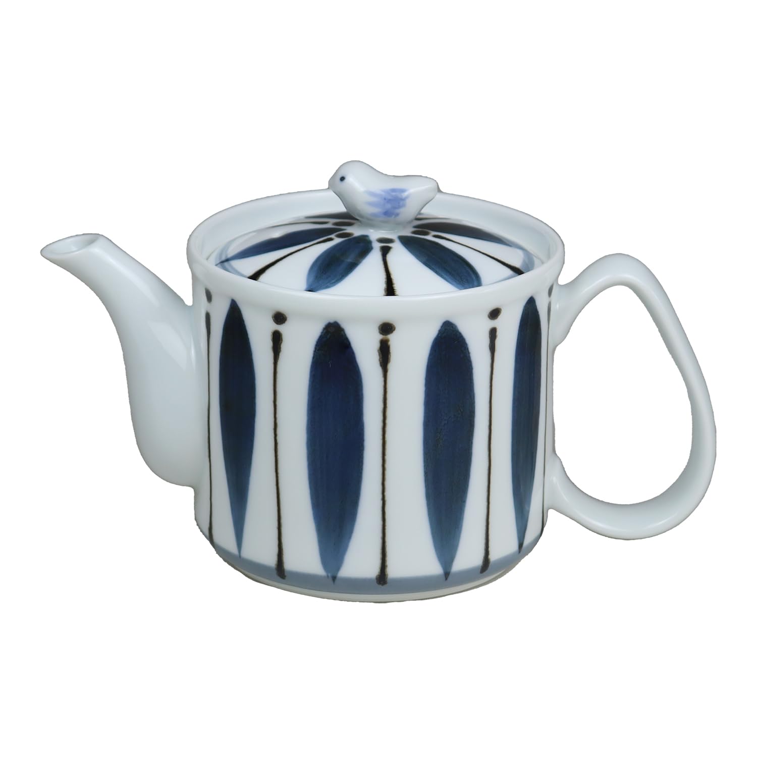 

Yuuki Roman Lightweight Teapot with Tea Made in Hasami Sabi Tokusa Strainer, Japan, Ware,