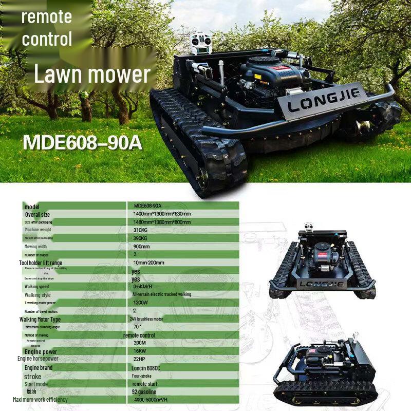 Tracked Robotic Lawn Mower