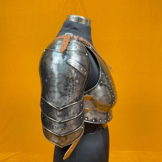 Armor Set Zireael Cuirass, Pauldrons Shoulder Guard Epic LARP Cosplay Costume for Fantasy Warriors