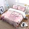Floral-Inspired Faith Wall Decor  Kid'S And Adults' Bedroom Decor, Exquisite Three-Piece Bedding Set Gift