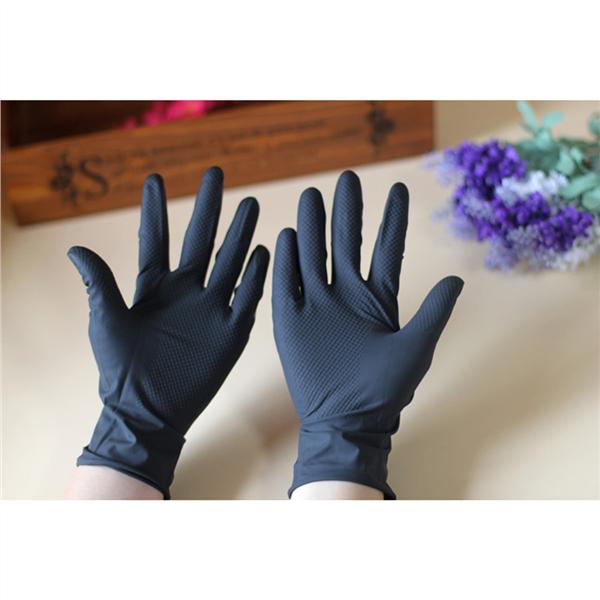 10Pcs Hair Salon Gloves Latex Reusable Medium Size Hair Dying Food