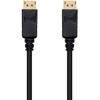 DISPLAYPORT-KABEL - NANO CABLE - DP/M-DP/M - 0,5 m - 4K-Auflösung - 24 Karat vergoldet