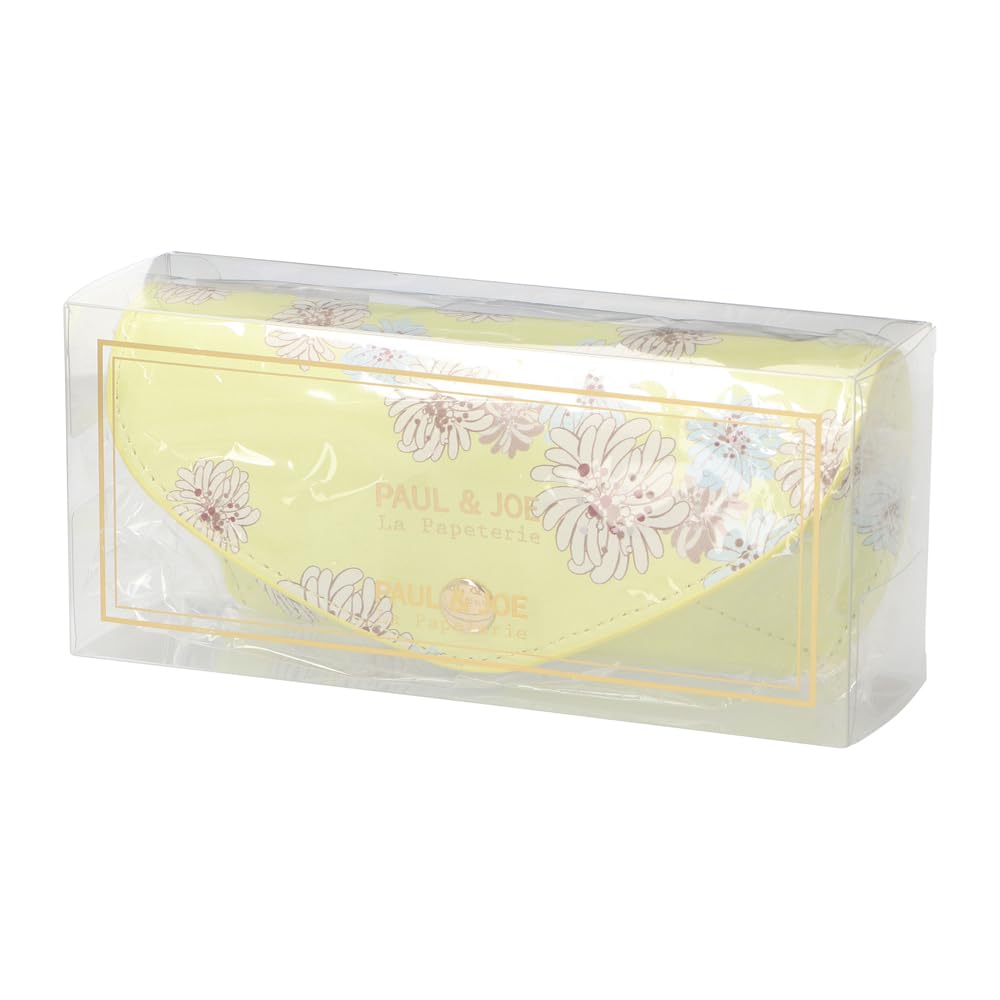 Marks Paul & Jora Puppetry Eyeglass Case, Chrysanthemum Lemon, PAJ-GS12-YE