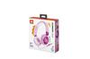 JBL Junior 320 / Kids' / On-Ear Headphones / Volume Control / Built-in Microphone / Customizable Stickers Included / Purple / JBLJR320PUR