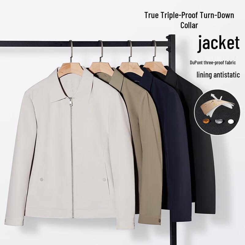 

Septwolves Men s 3-Proof Business Casual Lapel Jacket M (165)