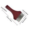 Practical Meat Tenderizer Tool with Stainless Steel Pin Wood Handle for Beef Chicken Steak Food Processing