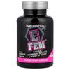 NaturesPlus E Fem for Women Boost, 60 Vegetarian Capsules