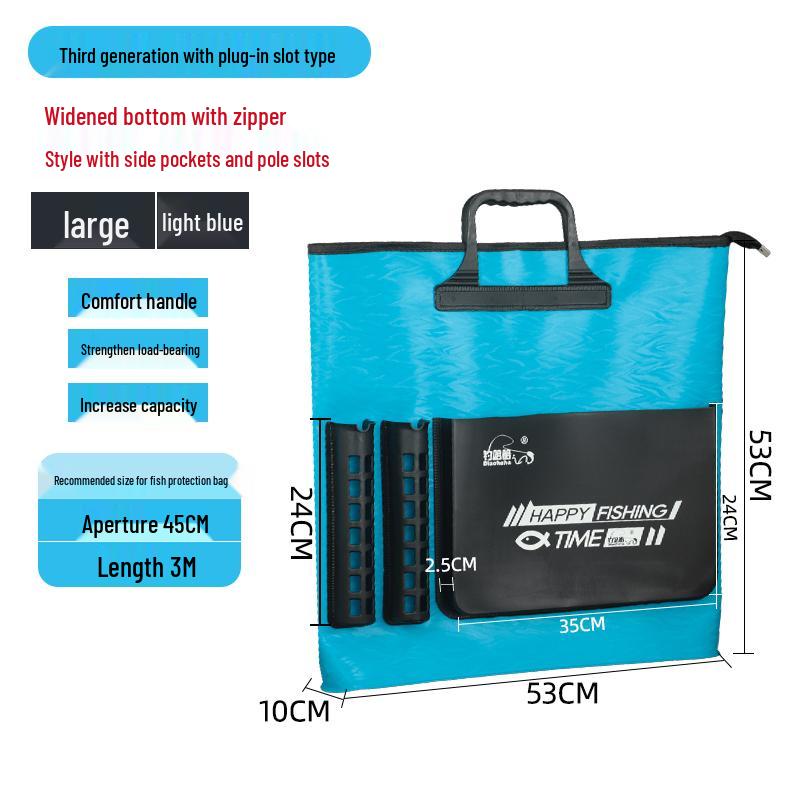Verdickte wasserdichte Angelausrüstung & Lebendfischbeutel