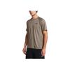 Under Armour Ua Tech™ Comfortable Simple Skin-Friendly Crew Neck Short Sleeve T-Shirt Men Tops Gray-Brown Black 1382796-200