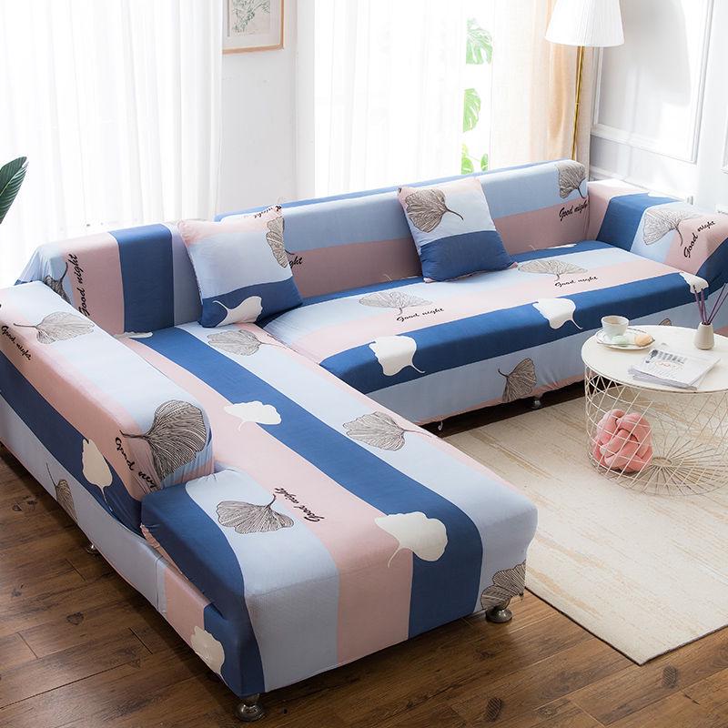 Stretch Sofa Cover Slipcovers Elastic All-inclusive Couch Case for Different Shape Sofa Loveseat Chair L-Style Sofa Case