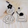 French Hand Towel Hanging Type Kitchen Hand Towel Coral Fleece Soft and Thickened Cute Creative Bathroom Towel