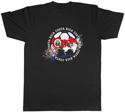 Personalised Costa Rica Football Sports Tee Unisex T-Shirt