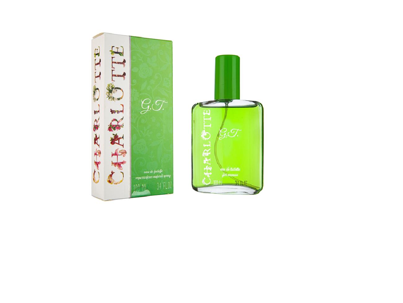 

Eau de toilette for women Charlotte GT 100 ml. Allen Parfum. Associative analogue of the Elizabeth Arden Green Tea fragrance. S зелений