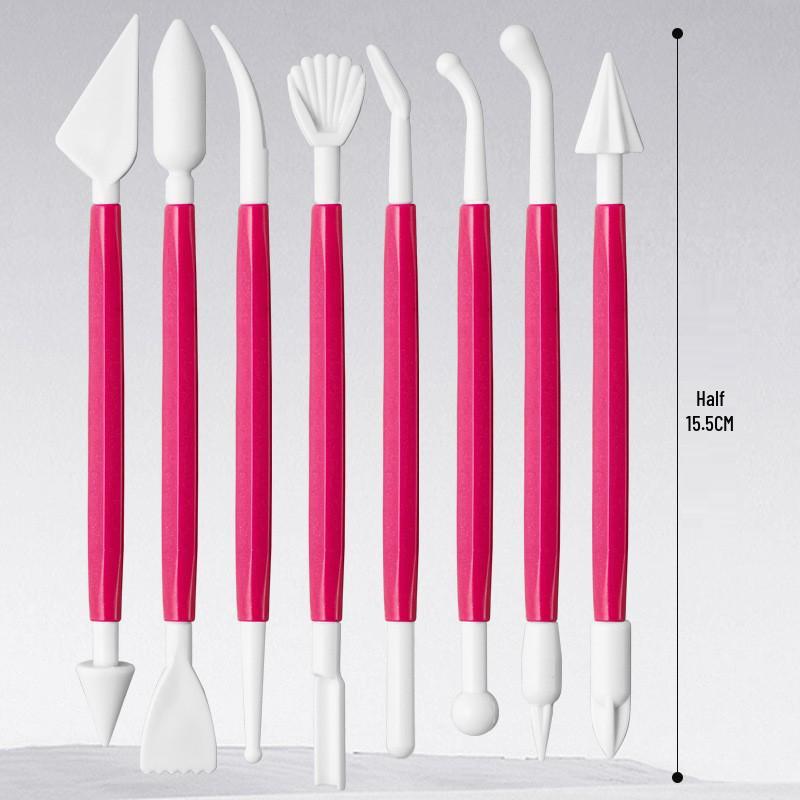Pottery Clay Tool Kit - 5-Piece Set for Sculpting, Trimming, and Modeling