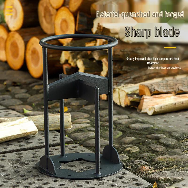Cross-Type Firewood Splitter: Outdoor and Household Firewood Separator Tool
