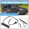Trunk Liftgate Release Switch Touch Pad Rear Door Hatch Switch for Toyota Sienna 2004-2010, Black, Push Button, Manual, 2-way, 2 Pin