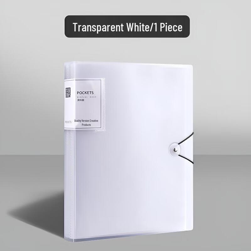 SEE KEANA4 A4 Document Folder with 100 Transparent Pockets