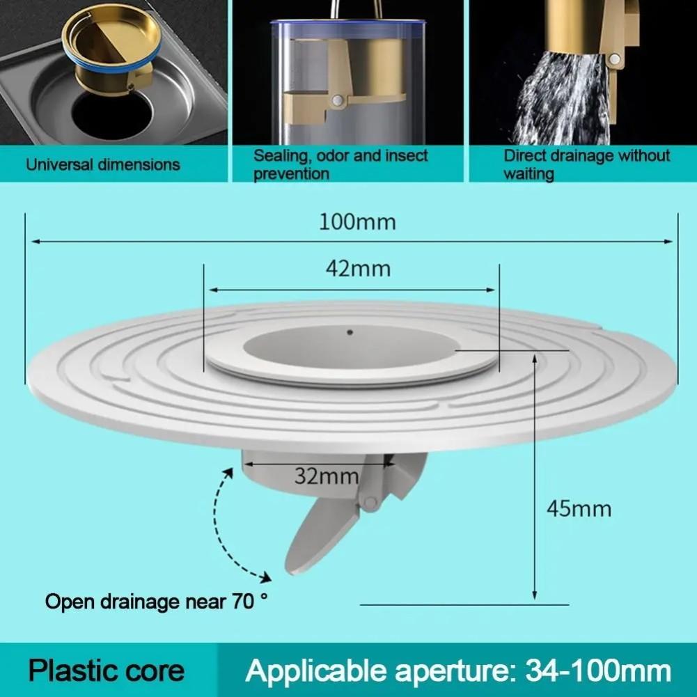 Prevent Backflow and Quick Drainage with Bathroom Sink Strainer