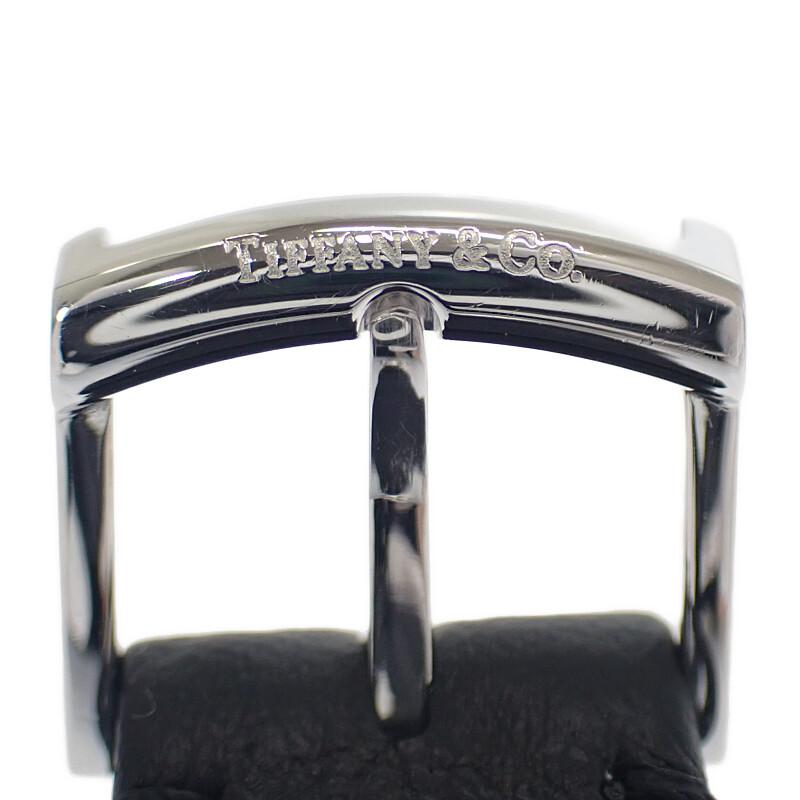 TIFFANY&Co.  Uhren grau Silber925 Damen graues Zifferblatt