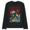 Unisex Adult Retro Tombstone & Hammerhead Cover Long-Sleeved T-Shirt
