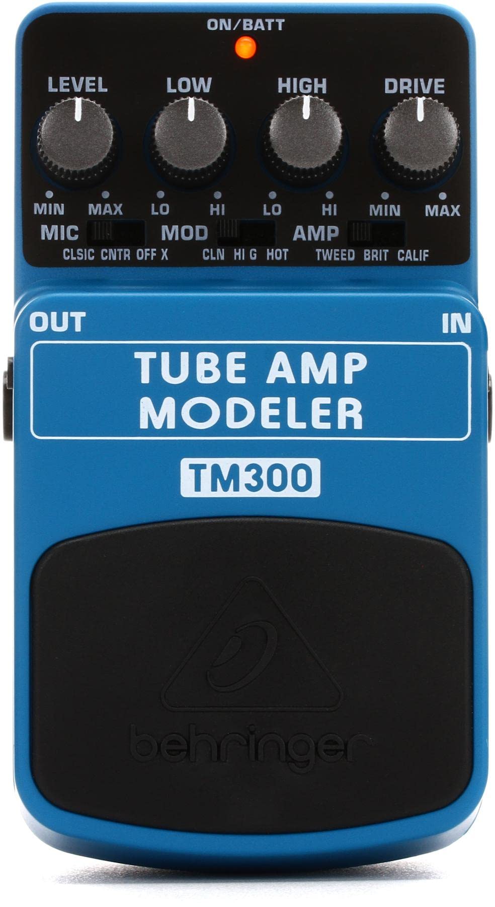 

Behringer TM300 TUBE AMP MODELER Педаль эффектов моделирования гитарного усилителя