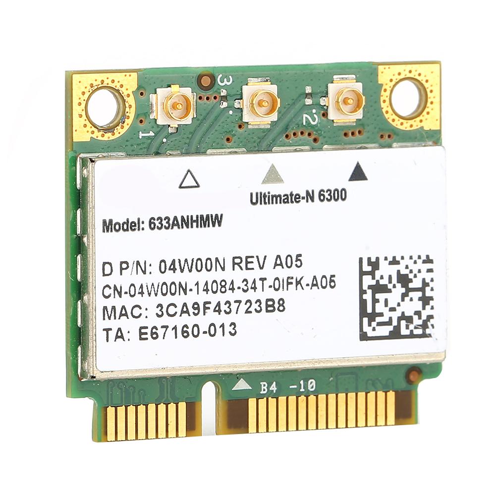 

Мережева карта для Intel6300 DualBand 2.45GHz 802 a g n 450Mbps Порт Mini PCIE Wifi