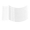 Bicycles Night Reflective Safety Decoration Strips Wheel Rims Reflective Stickers Cycling Reflector Easy to Install
