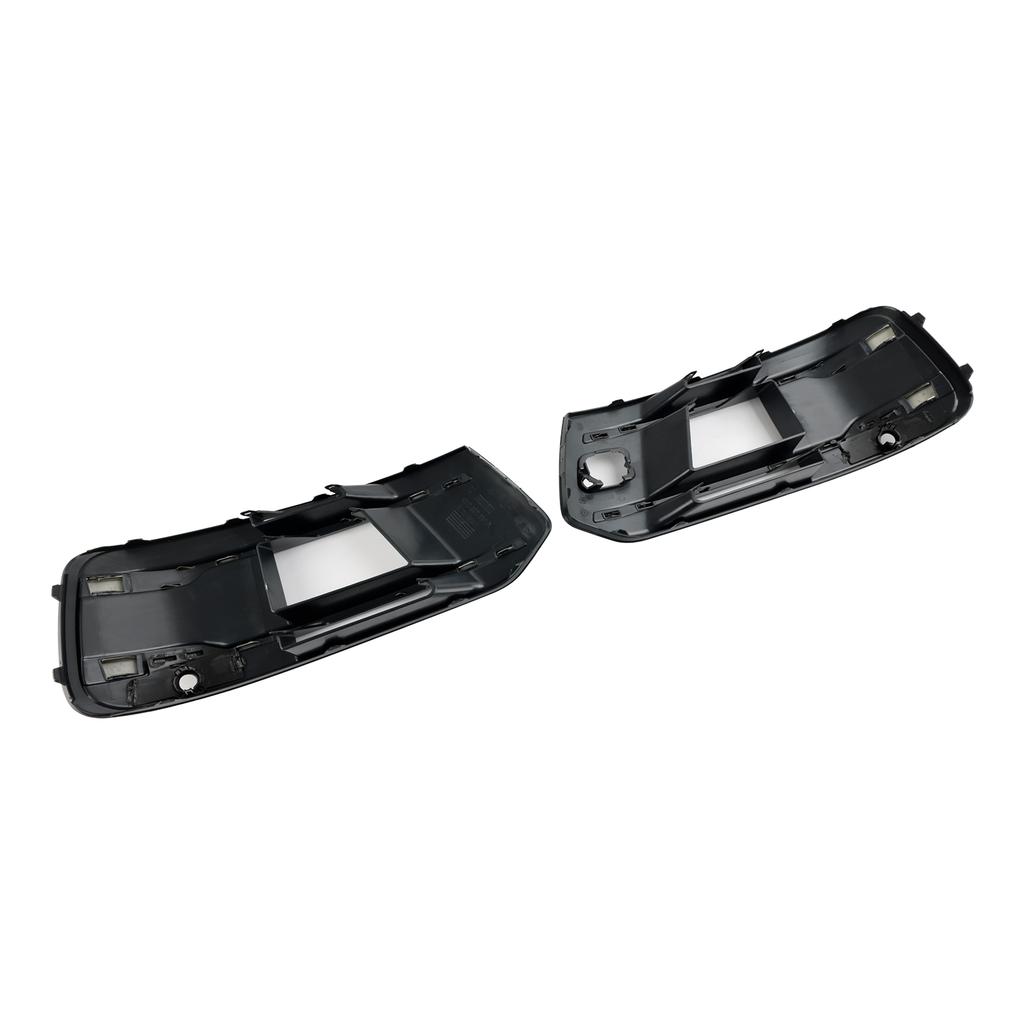 Front Bumper Cover Fog Light Bezel Insert Grill Grille 4M0807682AAEFA 4M0807681AAEFA Fit Q7 2016-2019