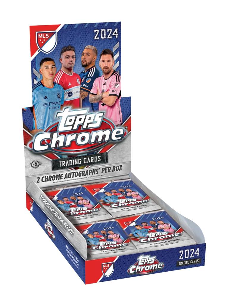 2024 MLS Chrome Hobby Major League Soccer Chrome Hobby -