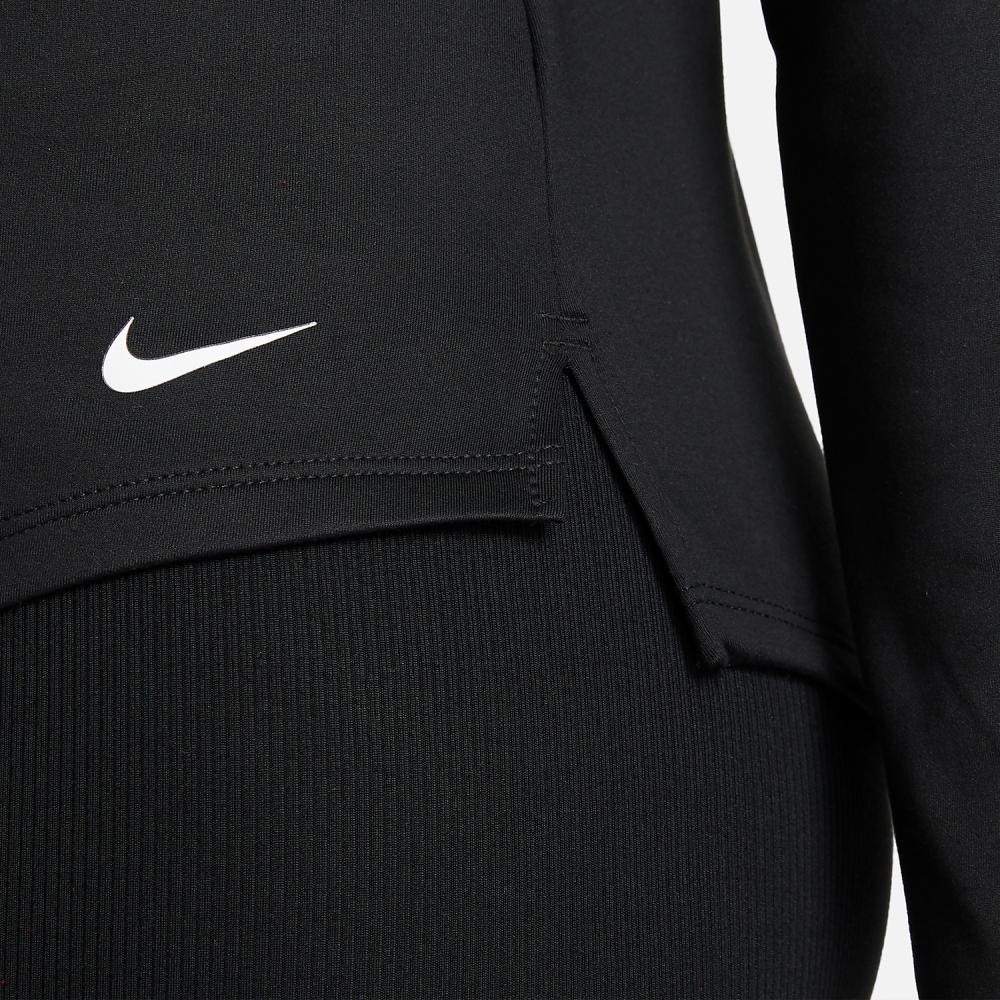 Nike Therma-Fit One Fashionable Simple Stylish Long Sleeve T-Shirt Women Tops Black DD4928-010