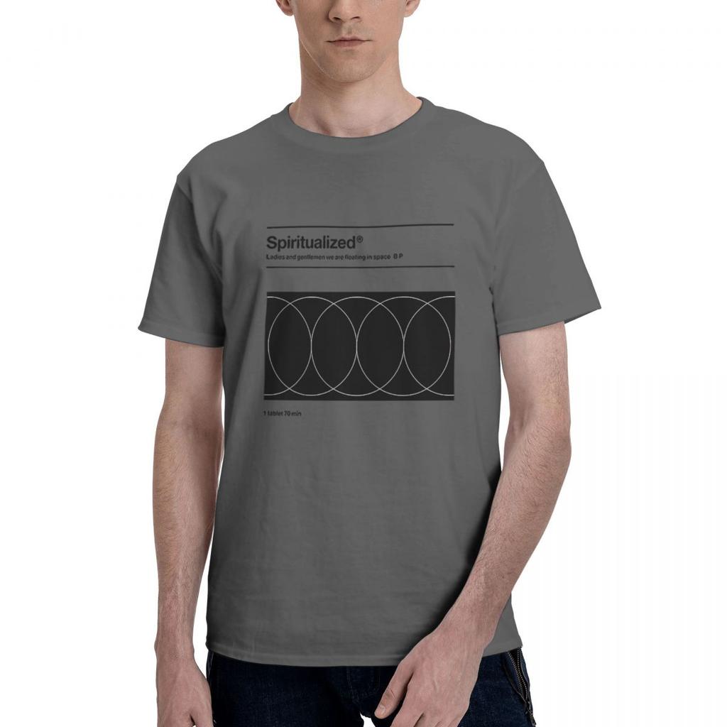 Spiritualized 100 Cotton Casual Breathable Confortable Anime Mens Clothing Deals Man Clothes