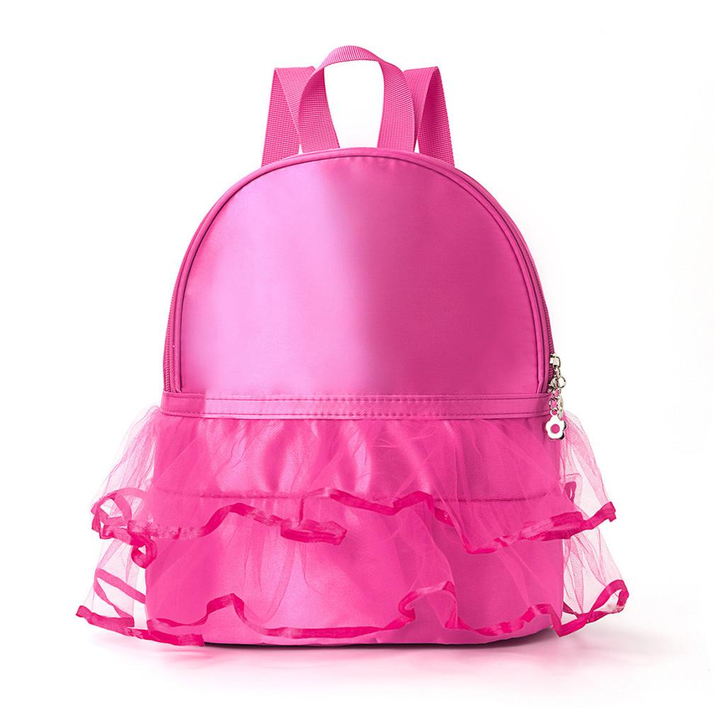 Childrens Polyester Dance Backpack With Breathable Fabric For Girls School Use