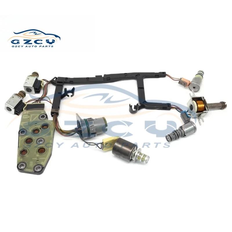 4L60E 4L30E 4L80E 4T80E Tested Transmission Control Valve Solenoids +Wire Fits For 93-05 EPC for GM Chevrolet GMC Saab 93-95