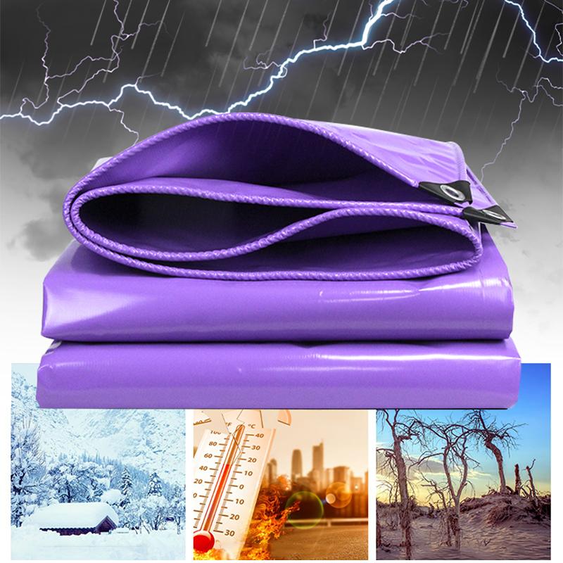 Heavy-Duty PVC Tarpaulin Coated Banner Pergola Canopy Awning Garden Furniture Tarp Cover Camping Ground Sheet Waterproof Fabric