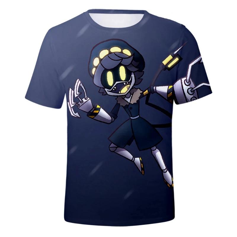 Anime T-Shirt 3D-gedruckte Streetwear Herrenmode Übergroße kurzärmelige Oberteilkleidung