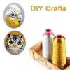 1/2pcs Metallic Thread Embroidery Gold Silver Machine Embroidery Threads 150D DIY Manual Bright Metallic Yarn Sewing Thread