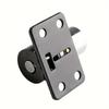 2 Clés 1 Jeu Serrures de Fenêtre de Porte Coulissante avec Protection de Sécurité Bébé Enfant Antivol Alliage d'Aluminium Loquets de Sécurité de Porte