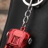 Keychain with Car Model Pendant Design Durable Alloy Car Shape Keyring Easy Carry Bag Charms for Car Fans
