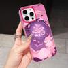 Game GI Miko Jelly Double layer Rose Red Mobile Phone Case for iPhone 17 16 15 14 13 12 11 Air Pro Max Plus Protective