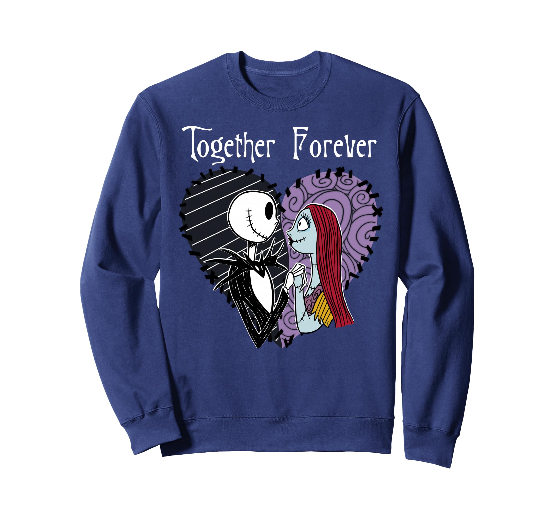 

Disney s The Nightmare Before Christmas Jack & Sally Together Sweatshirt