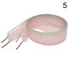 Color Wide Flat Fantastic Rainbow Shoelaces Voile Ribbon Shoe Laces